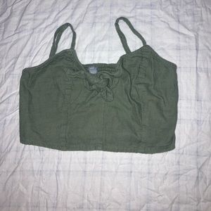 Aerie Women’s Crop Top. Small. Ruffled back. Great condition.